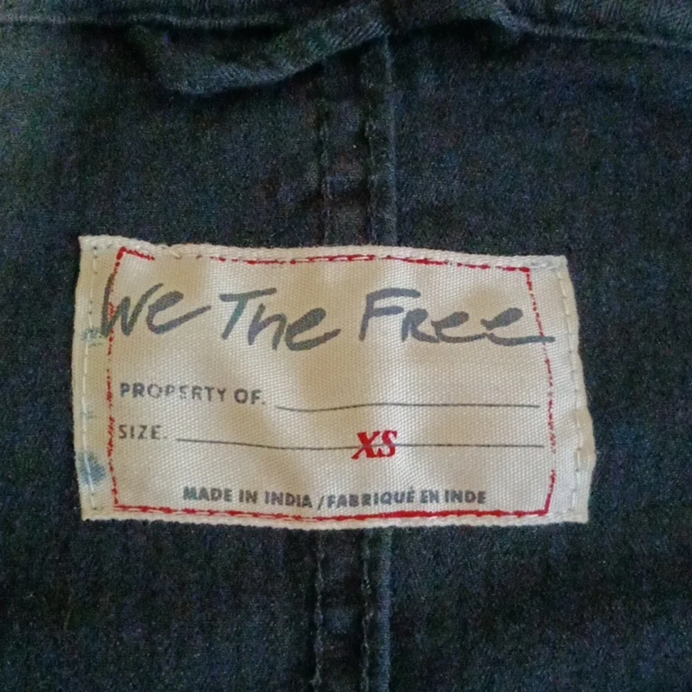 Free People | We The Free Marlie Washed Black Utility Jacket - Picture 3 of 7